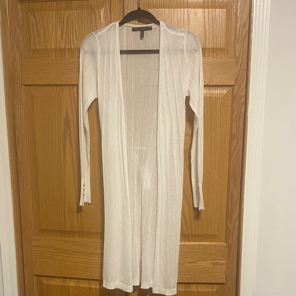 White House Black Market Elegant White Women's Sweater